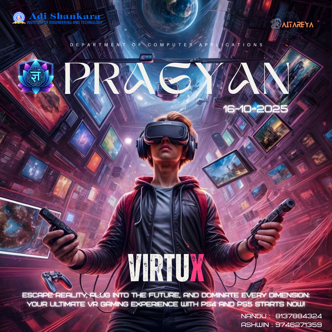 VirtuX: Virtual Reality Experience